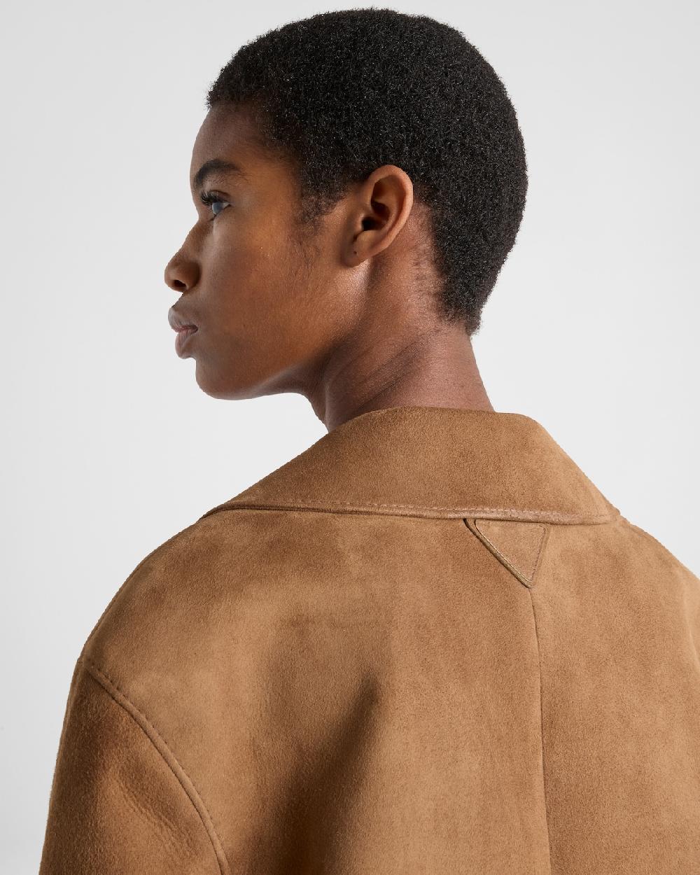 Prada Chaqueta de ante 2025