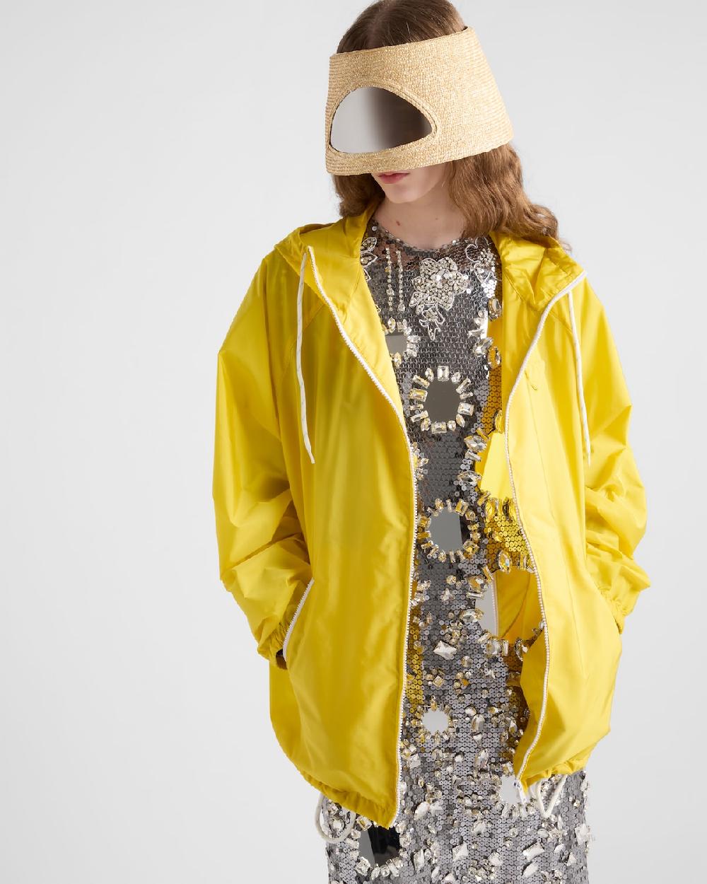 Prada Chaqueta impermeable de Re-Nylon ligero En línea
