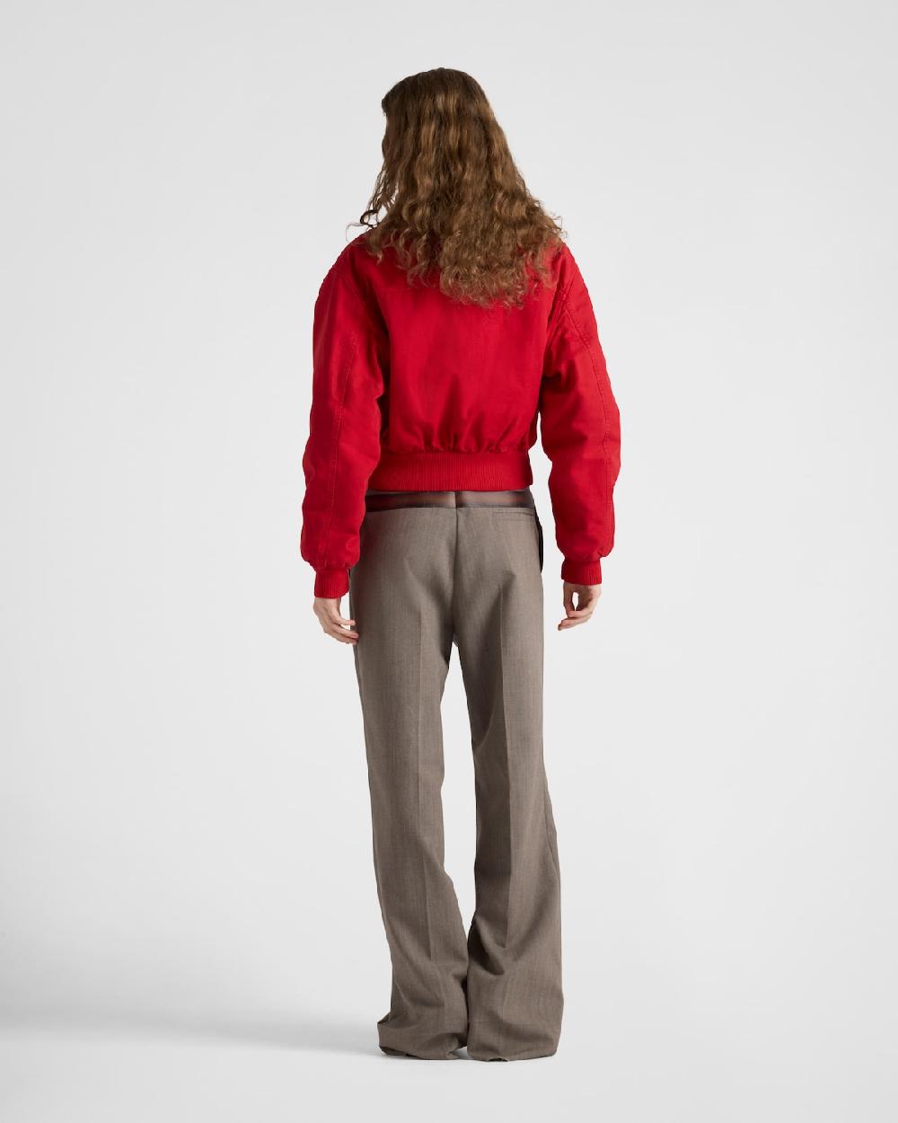 Prada Chaqueta de lona En oferta