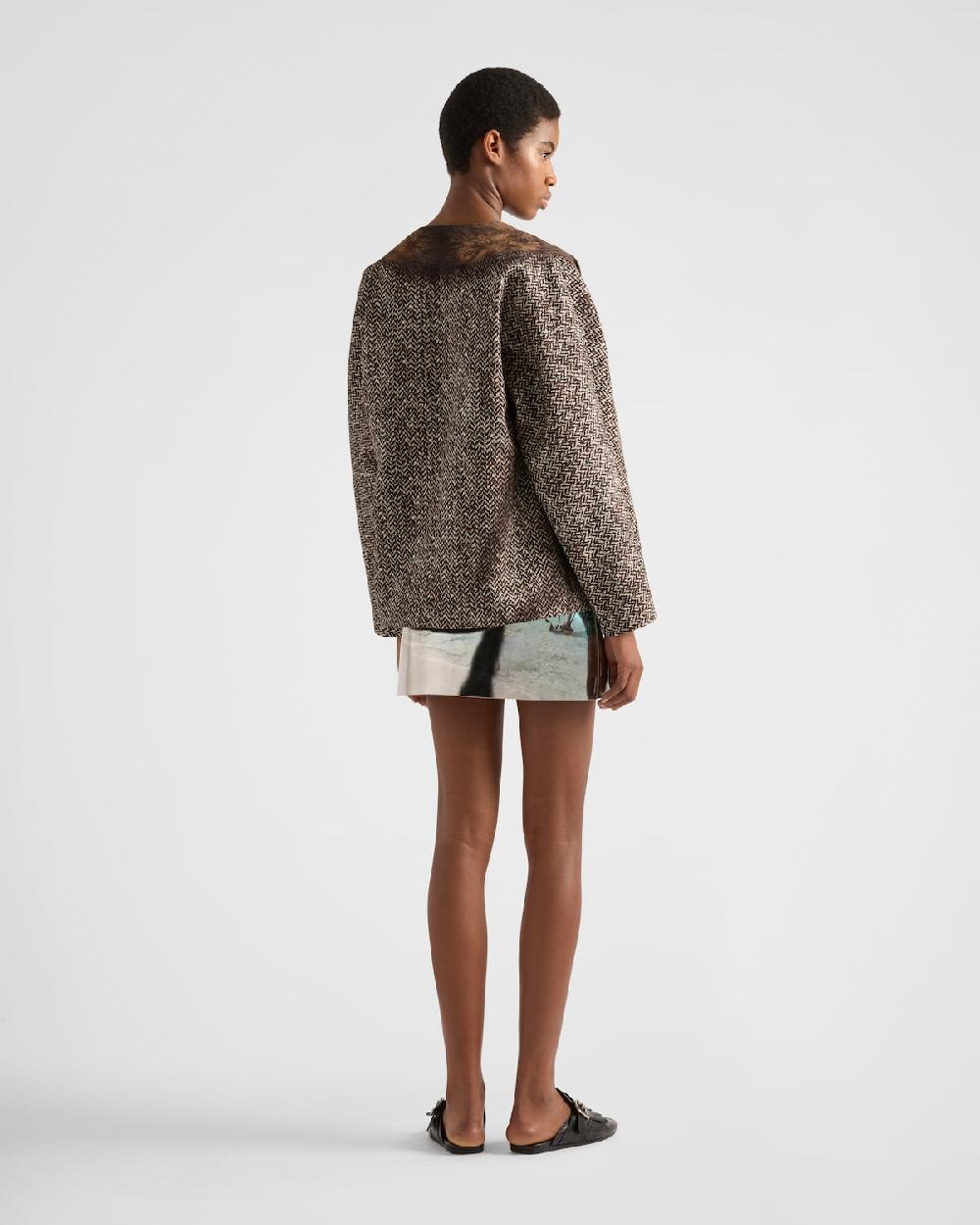 Prada Minifalda de piel brillante Los más vendidos