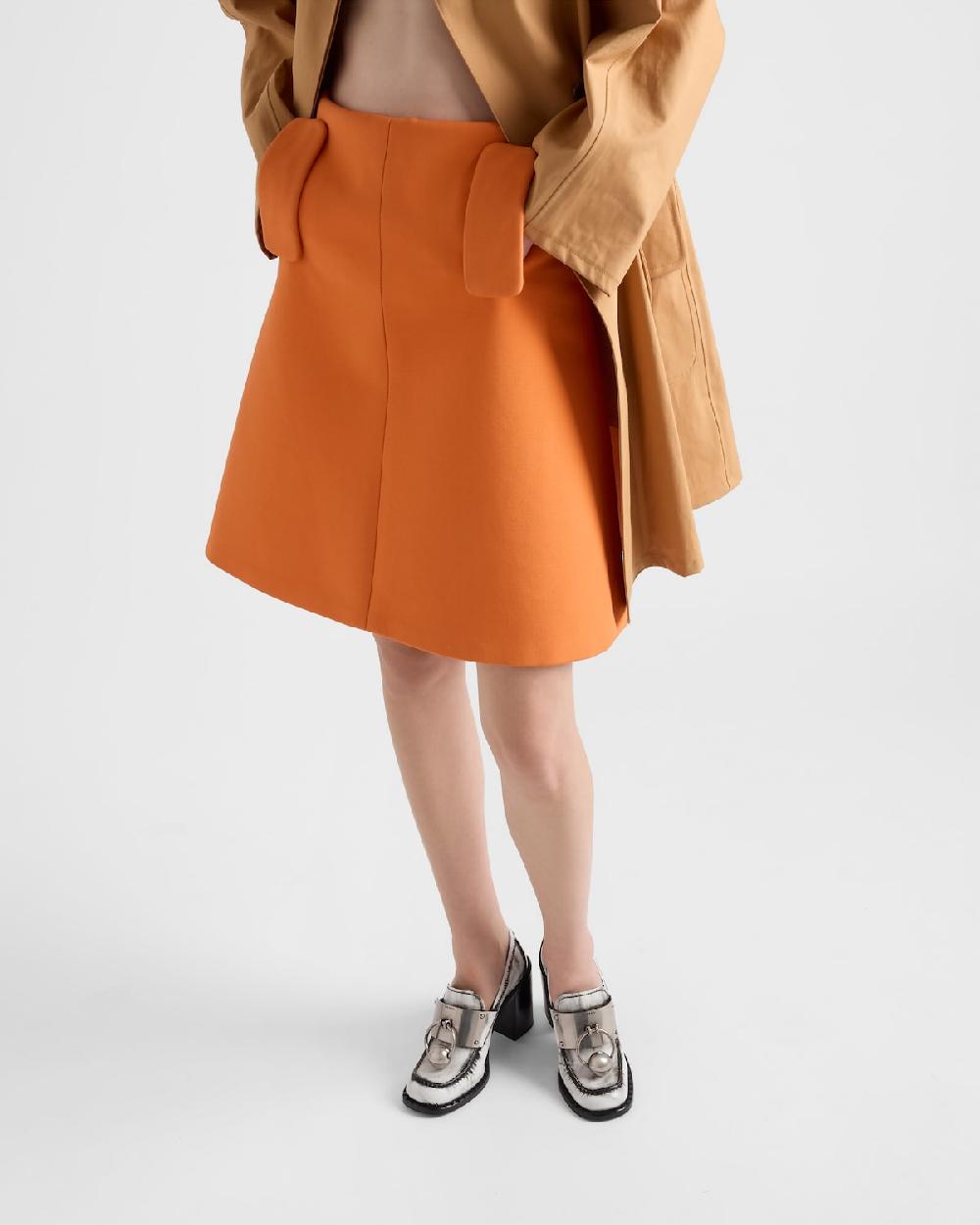 Prada Falda de tricotina Descuento