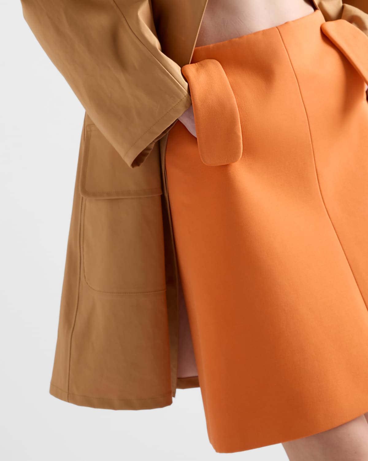 Prada Falda de tricotina Descuento