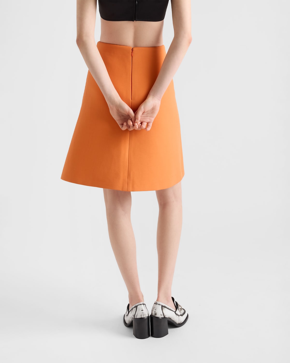 Prada Falda de tricotina Descuento
