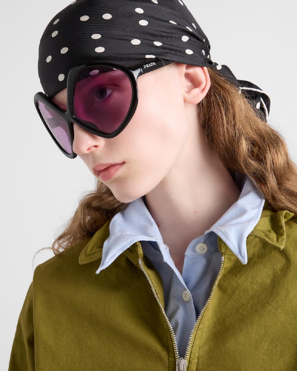 Prada Chaqueta de popelín Tienda