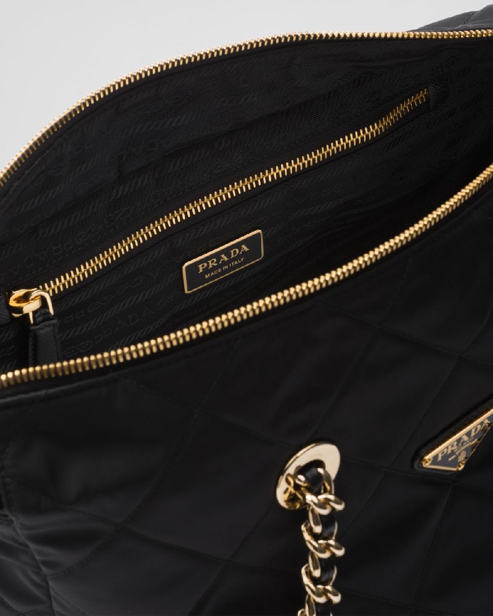 Prada Bolso Prada Re-Edition 1995 Chaîne de Re-Nylon grande Libre de impuestos