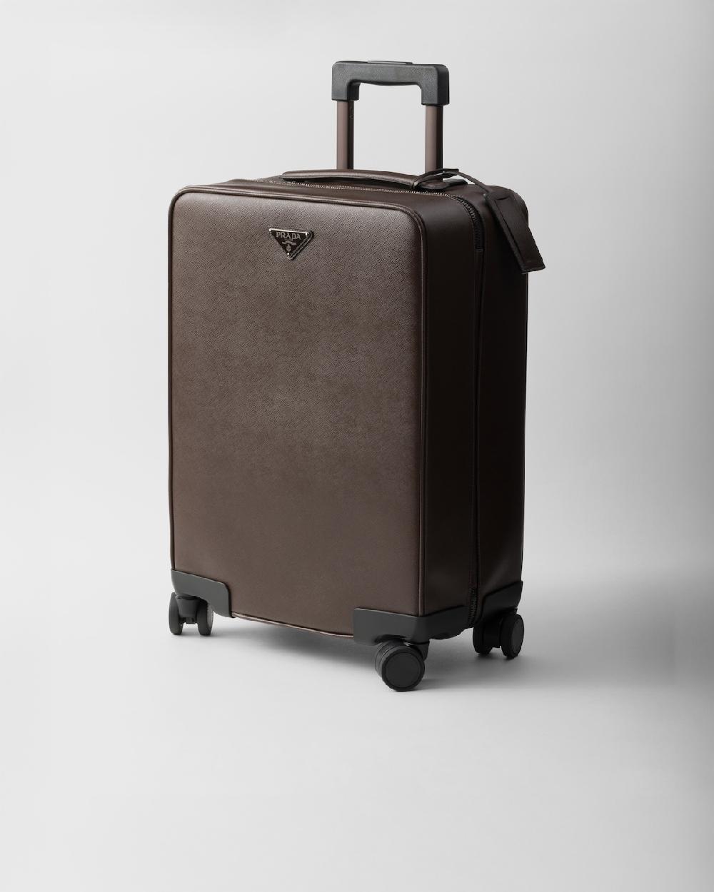 Prada Trolley de piel Saffiano Rebajas