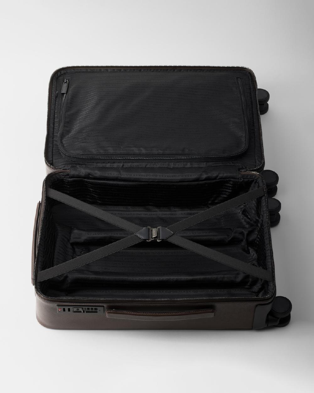 Prada Trolley de piel Saffiano Rebajas