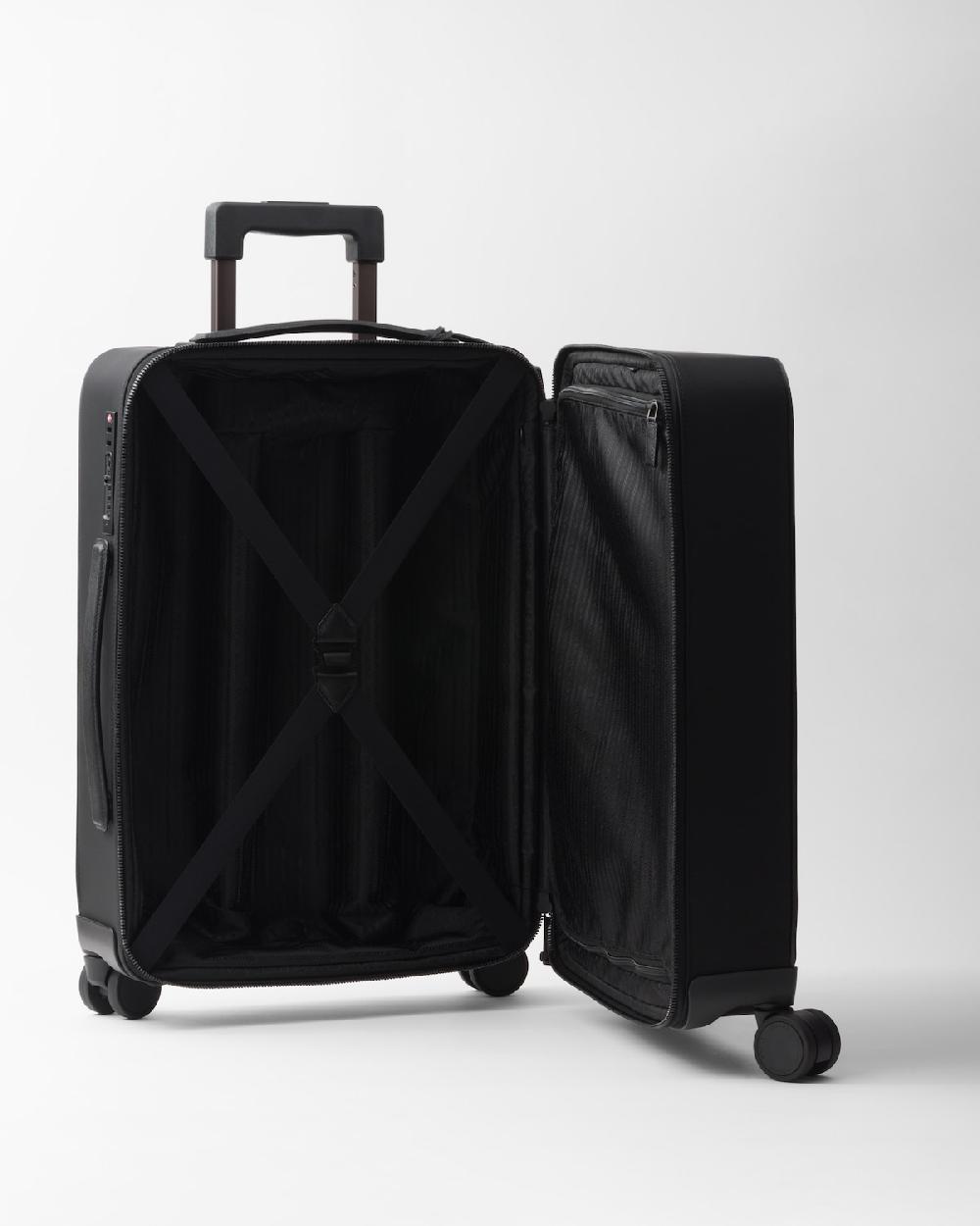 Prada Trolley de Re-Nylon y piel Saffiano Tienda
