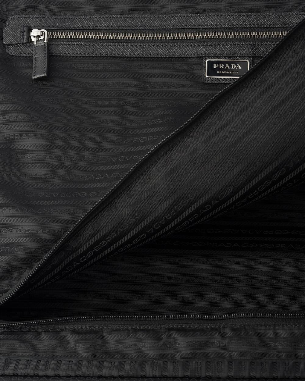Prada Trolley de piel Saffiano Últimos 2 días