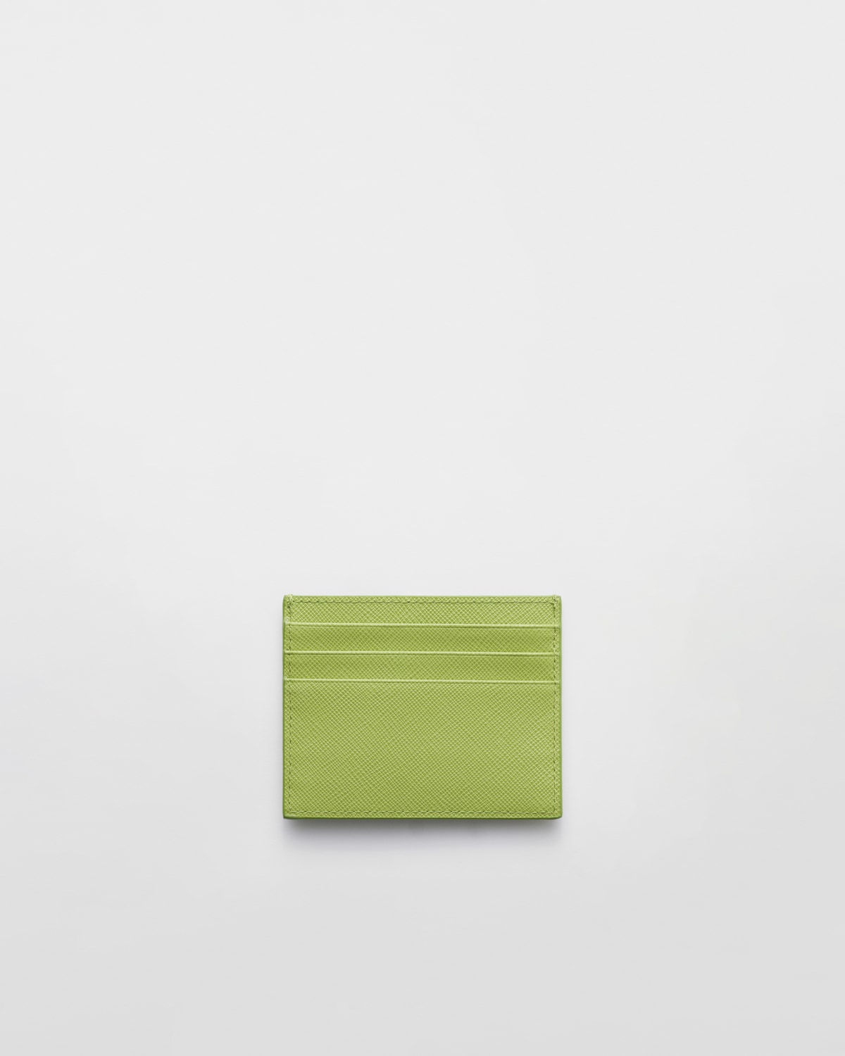 Prada Tarjetero de piel Saffiano Precio de fábrica