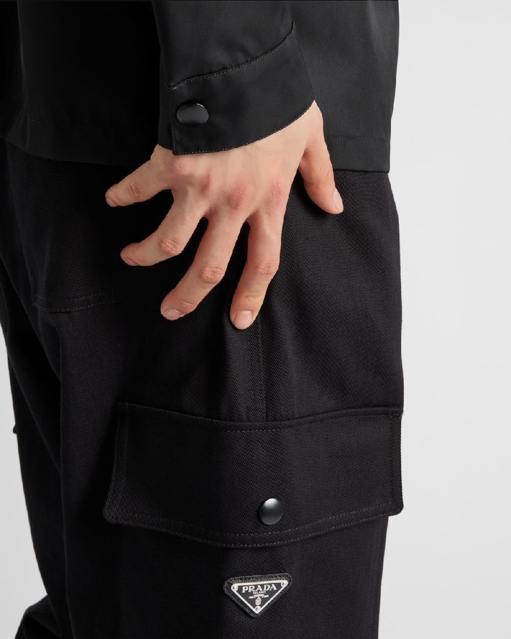 Prada Camisa de Re-Nylon Precio ultrabajo