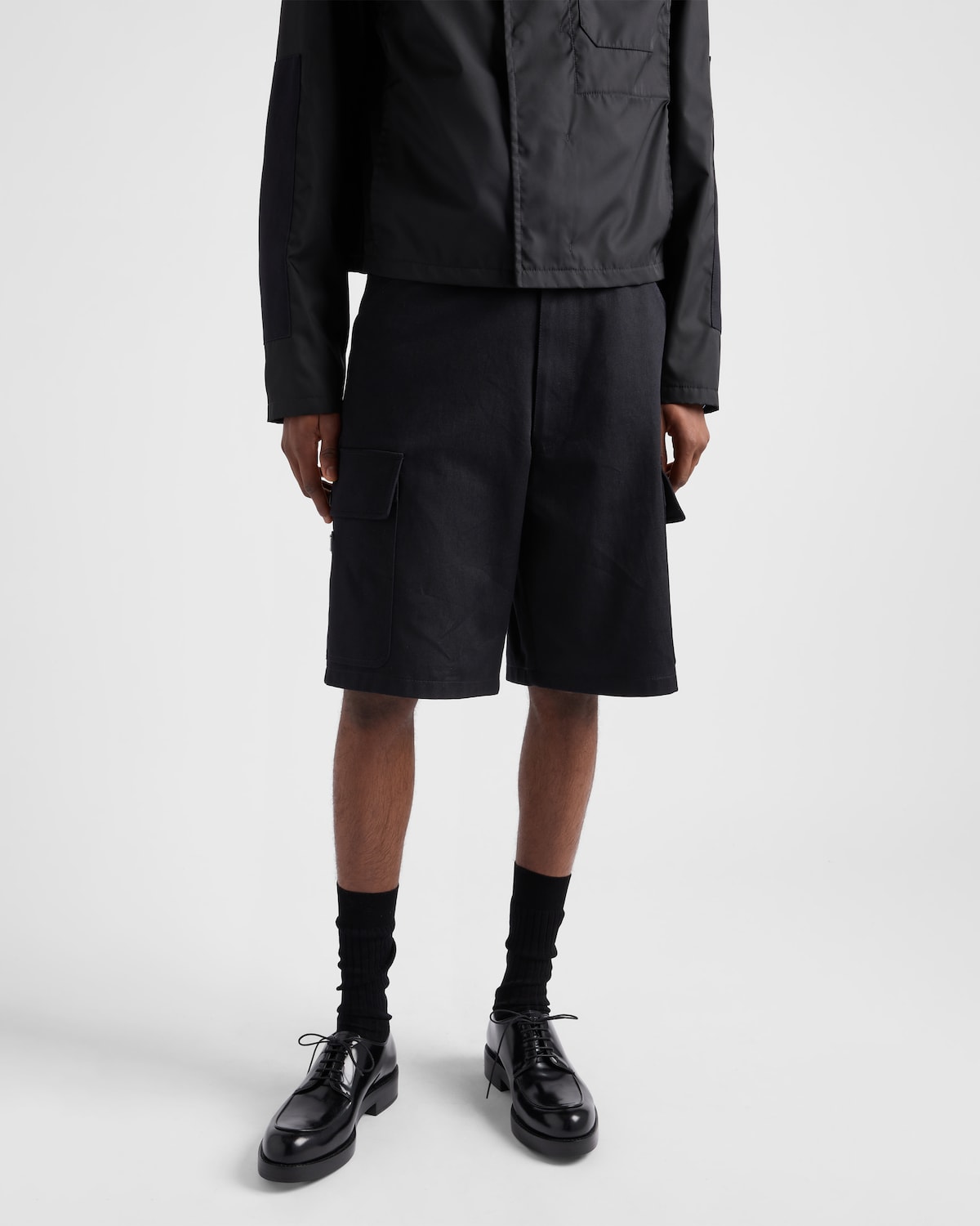 Prada Bermudas de algodón 2025