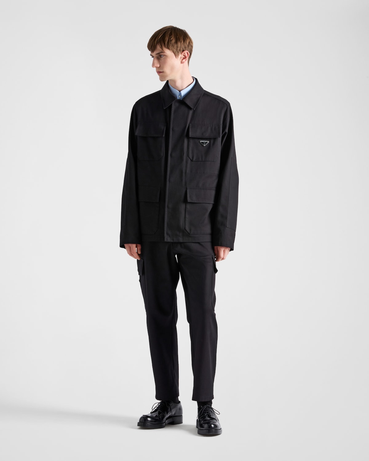 Prada Pantalones de algodón Rebajas