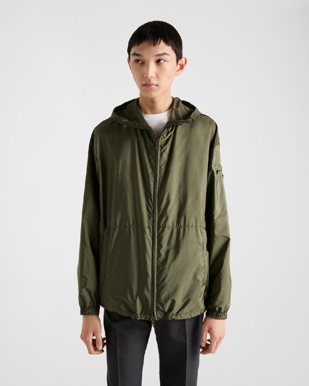 Prada Chaqueta de Re-Nylon Rebajas baratas
