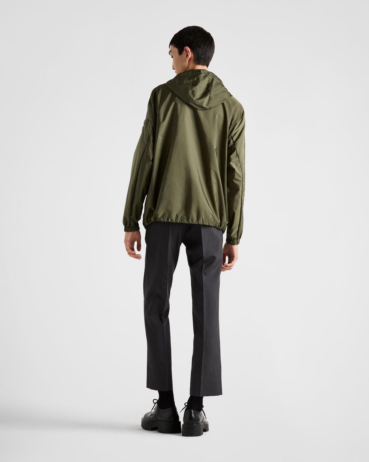 Prada Chaqueta de Re-Nylon Rebajas baratas