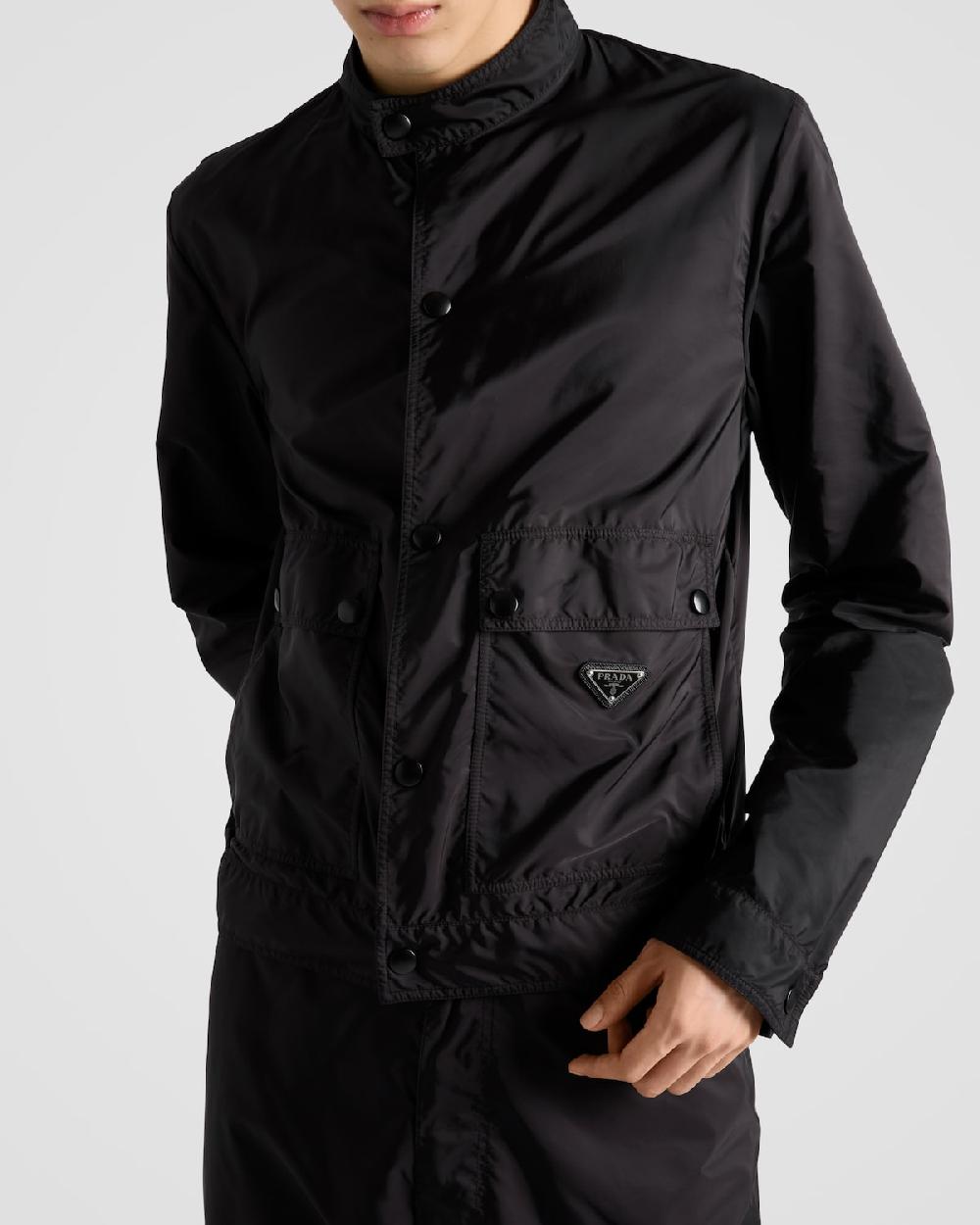 Prada Chaqueta de Re-Nylon Rebajas de fábrica