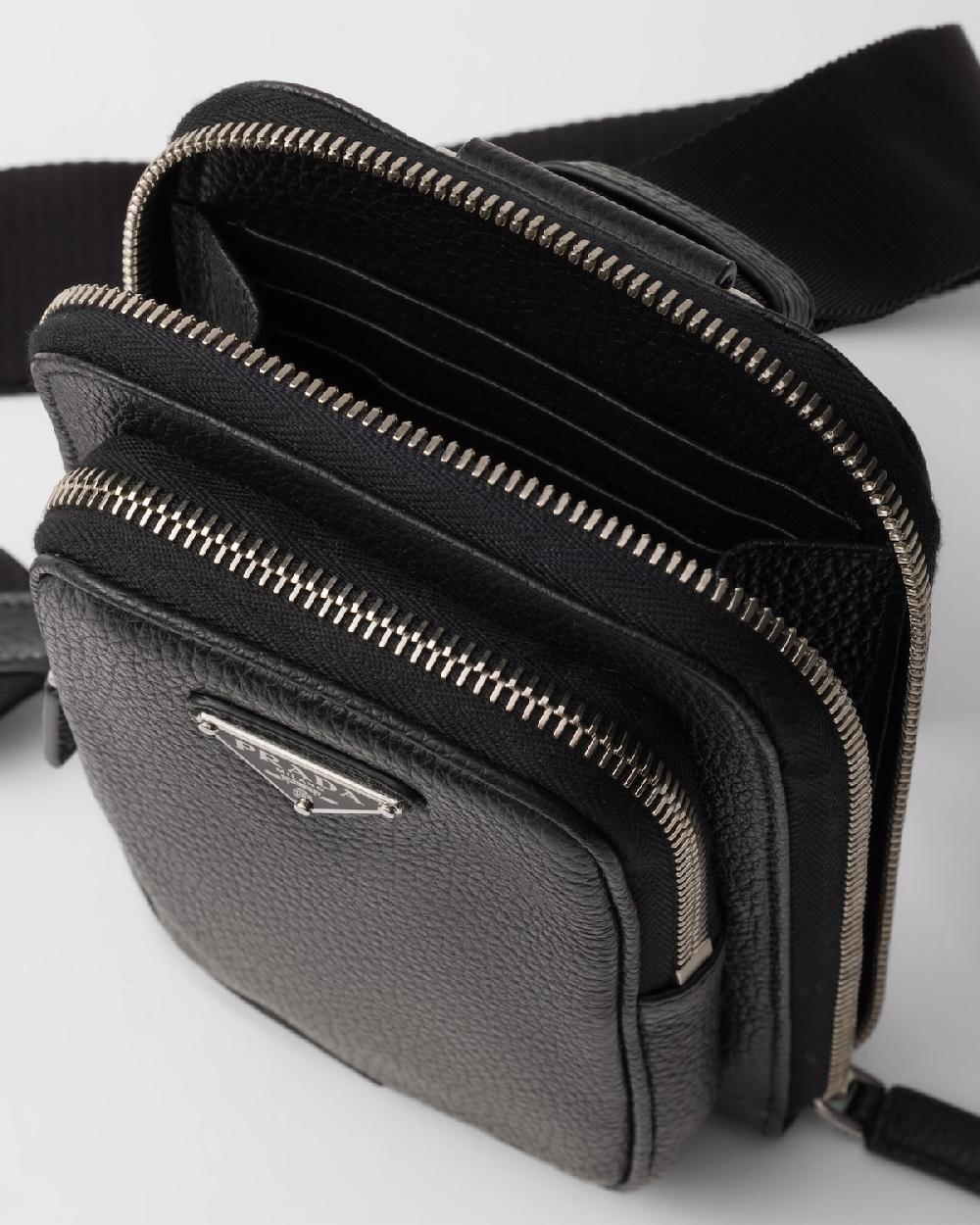 Prada Funda para smartphone de piel Superdescuento