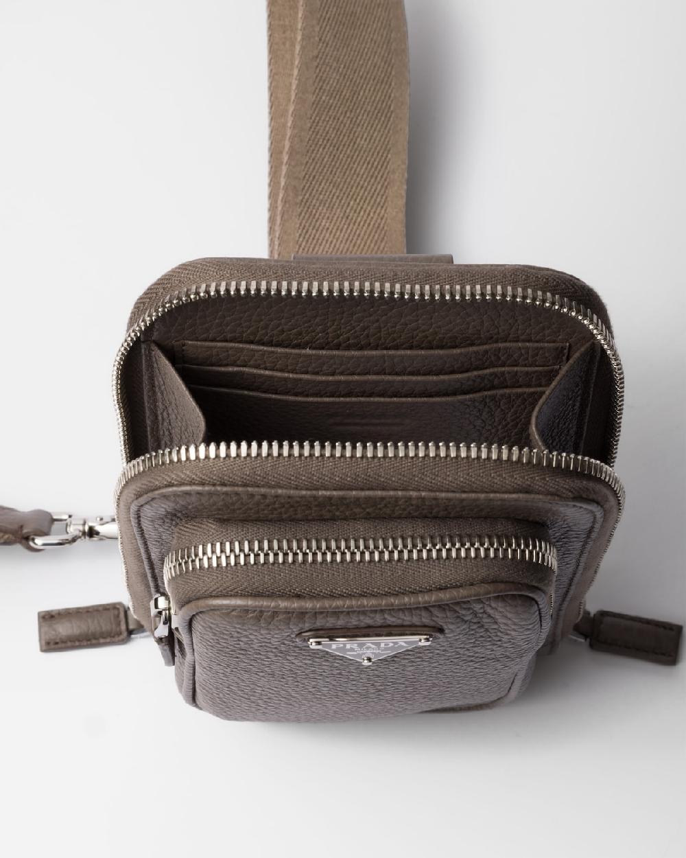 Prada Funda para smartphone de piel Grandes descuentos