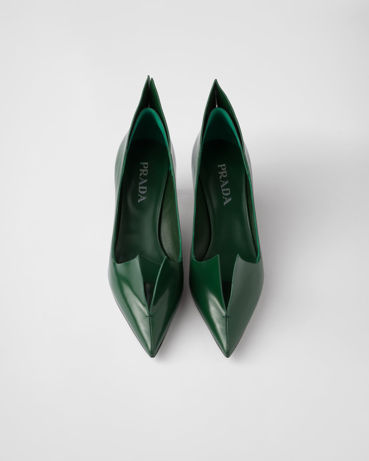 Prada Zapatos de tacón en piel cepillada Precio ultrabajo