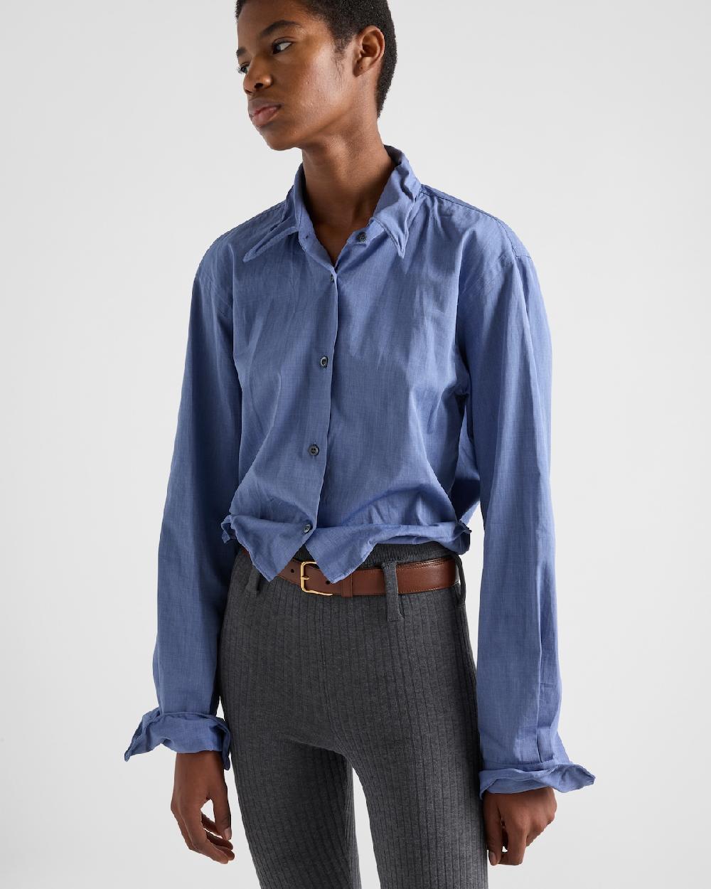 Prada Camisa de fil-à-fil Últimos 2 días