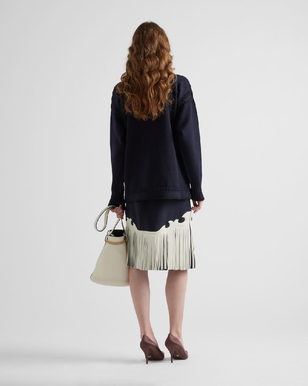 Prada Jersey de lana holgado Precio de fábrica