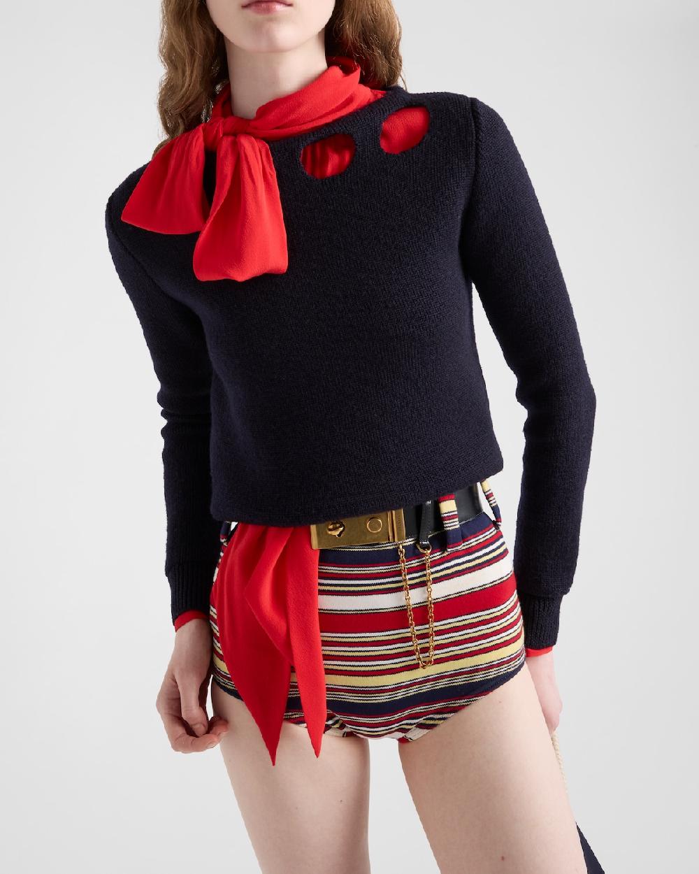 Prada Pantalones cortos de algodón Oferta especial de fábrica