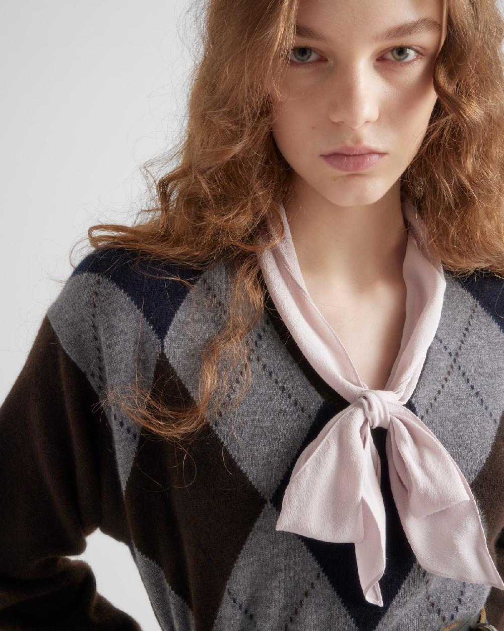 Prada Jersey de cachemir con escote en V Superdescuento