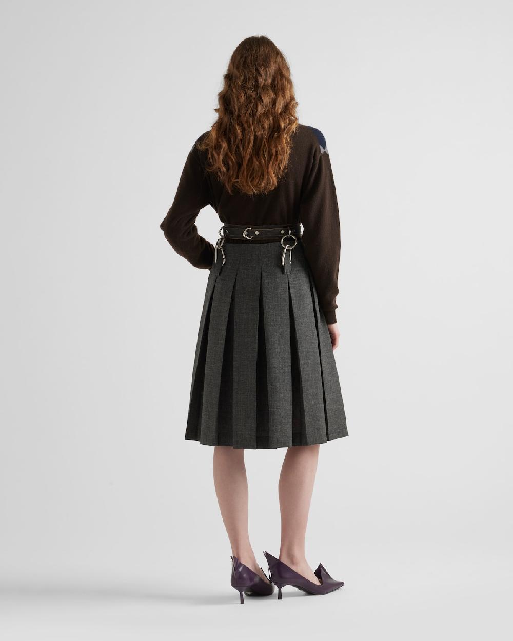 Prada Jersey de cachemir con escote en V Superdescuento