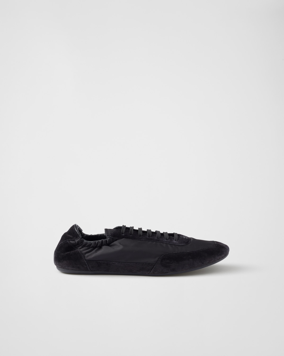Prada Zapatillas Collapse de Re-Nylon y ante con elástico Rebajas de fin de temporada