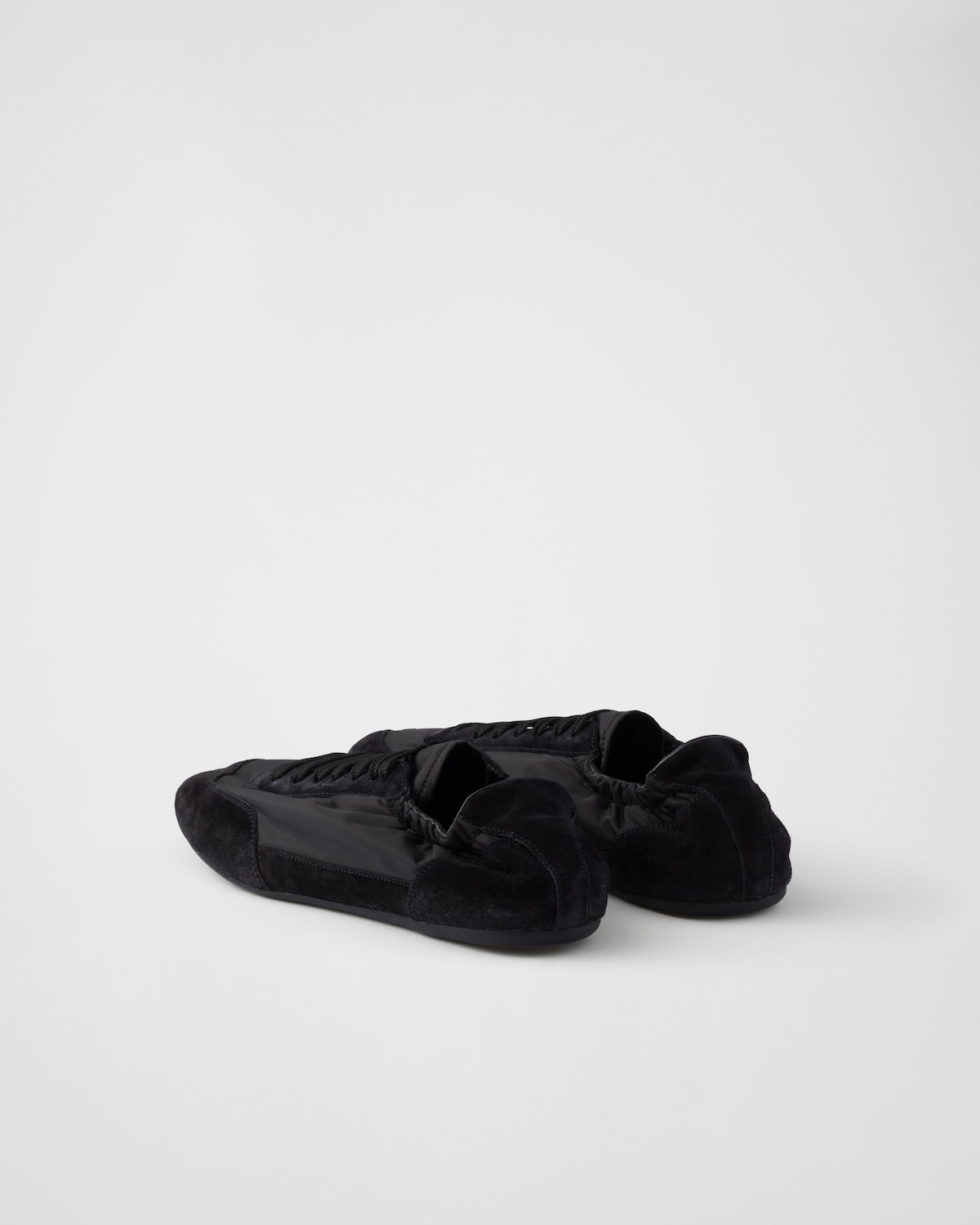 Prada Zapatillas Collapse de Re-Nylon y ante con elástico Rebajas de fin de temporada