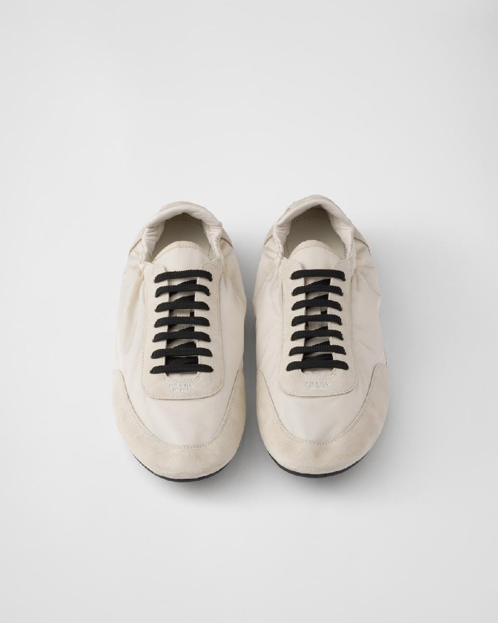 Prada Zapatillas Collapse de Re-Nylon y ante con elástico En línea