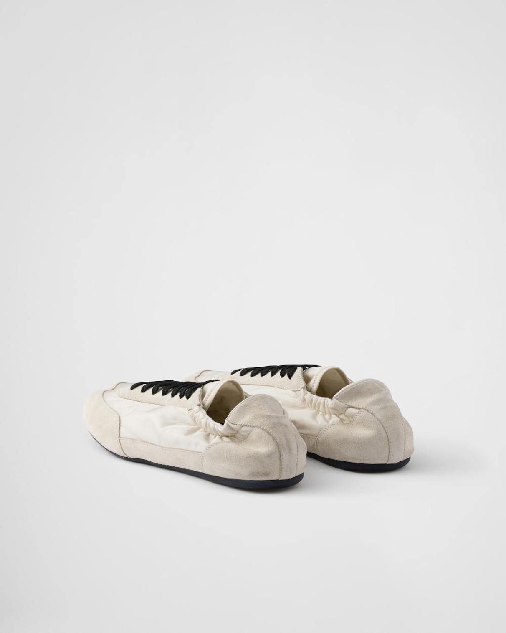 Prada Zapatillas Collapse de Re-Nylon y ante con elástico En línea