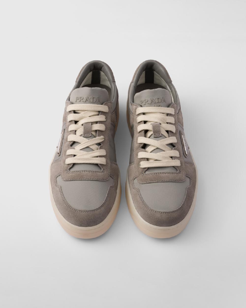 Prada Zapatillas Downtown de Re-Nylon y ante Rebajas