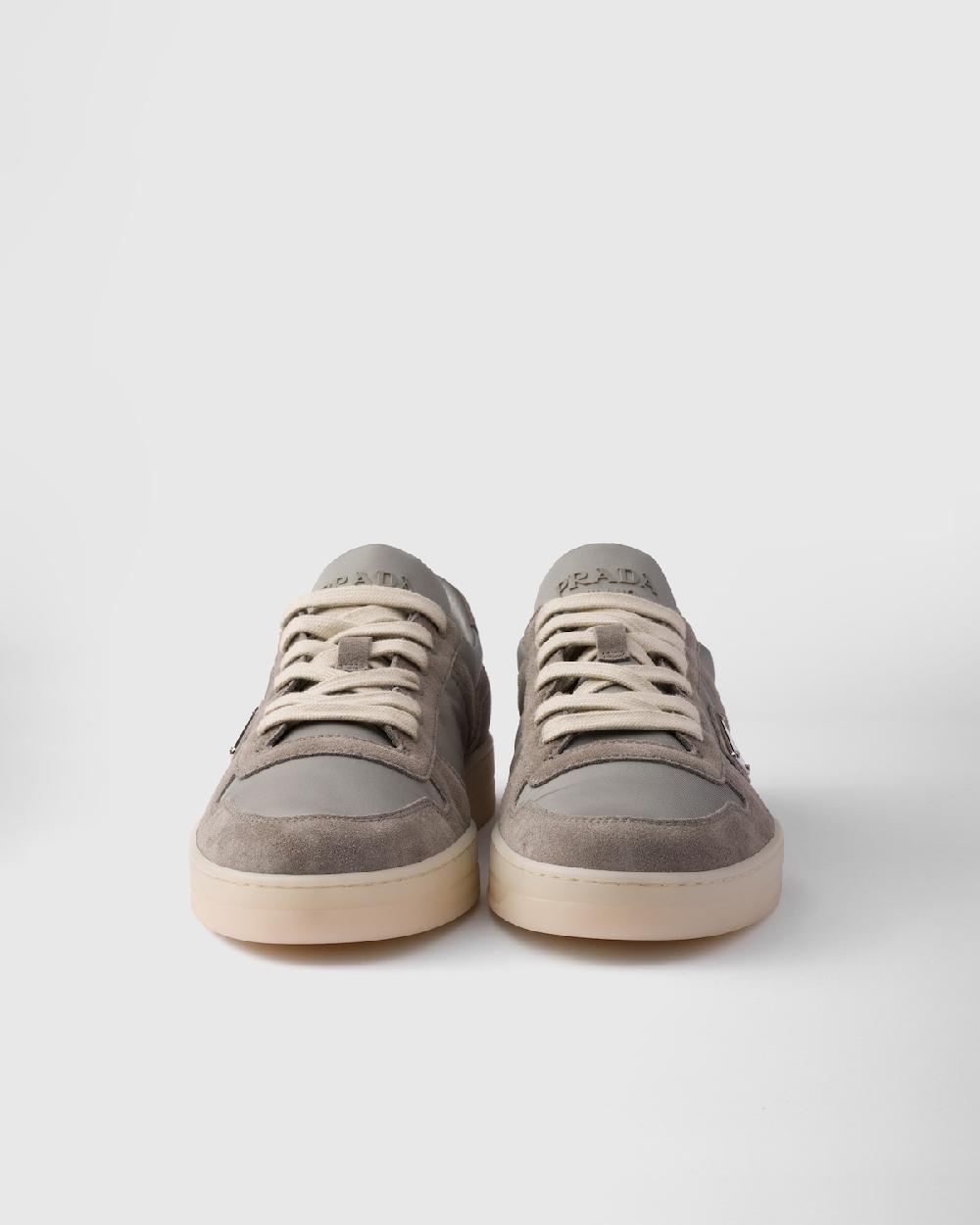Prada Zapatillas Downtown de Re-Nylon y ante Rebajas