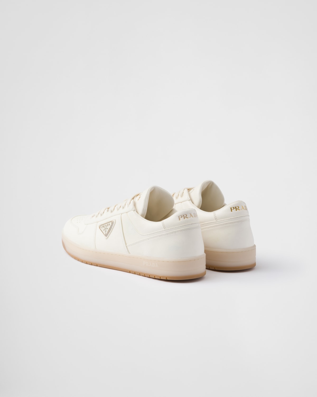 Prada Zapatillas Downtown de napa Venta caliente