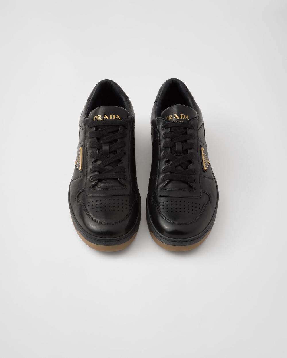 Prada Zapatillas Downtown de napa En oferta