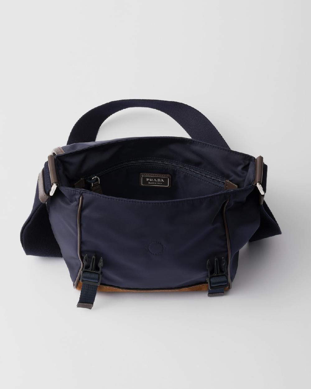Prada Bolso bandolera de Re-Nylon y piel pequeño Rebajas top