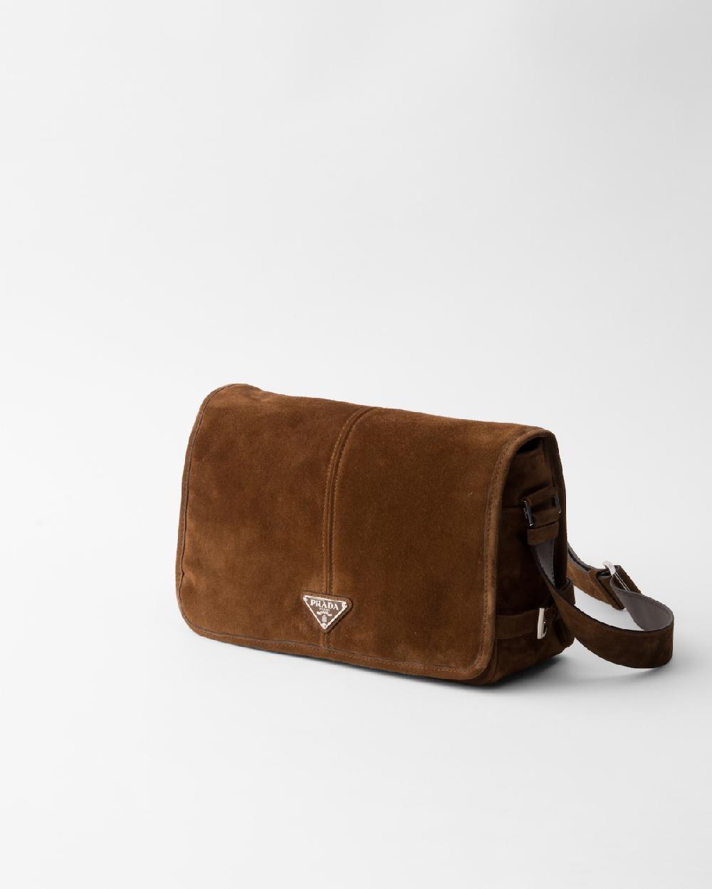 Prada Bolso bandolera de ante COMPRAR AHORA