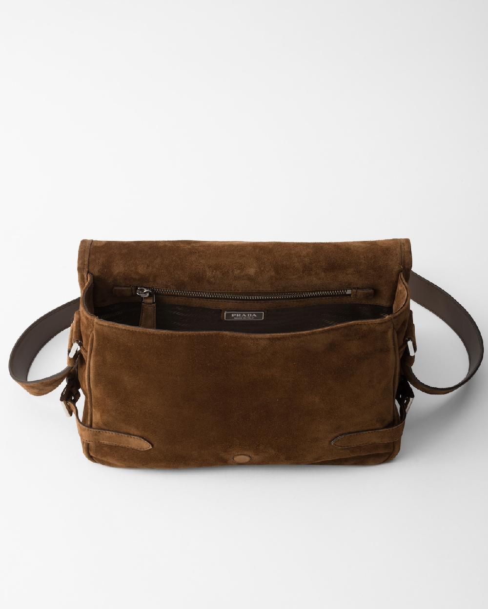Prada Bolso bandolera de ante COMPRAR AHORA