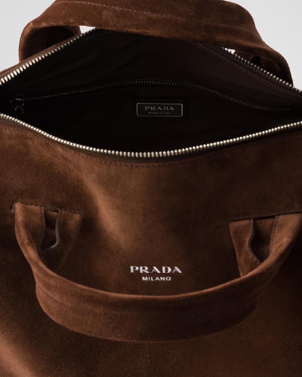 Prada Bolsa de viaje de ante Últimos 2 días