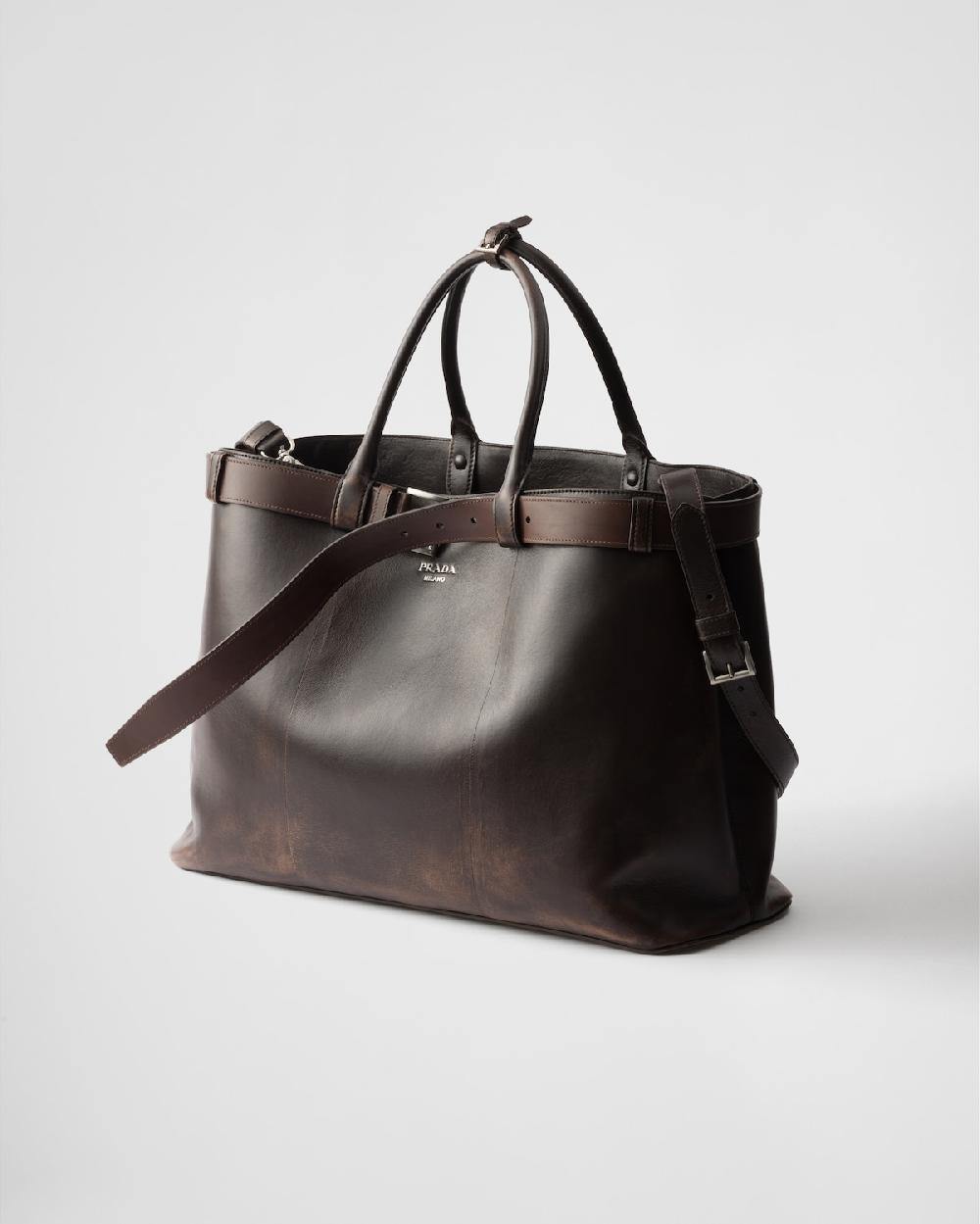 Prada Bolso Prada Buckle de napa con cinturón Oferta especial de fábrica