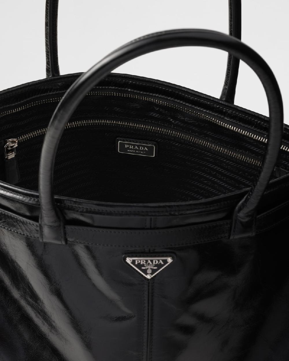 Prada Bolso tote de piel Ahorra y exporta