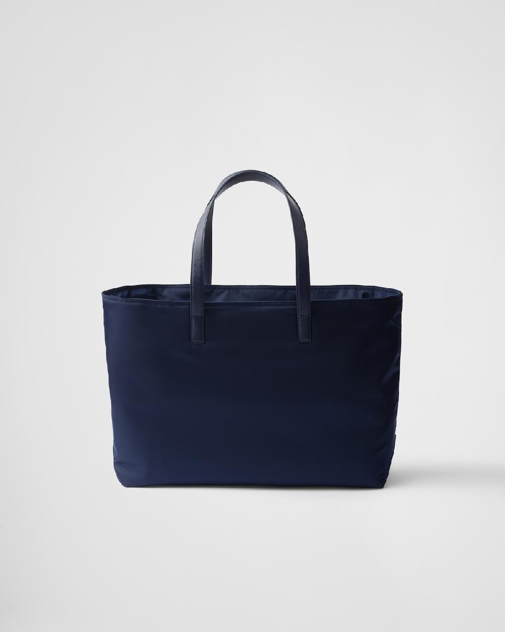 Prada Bolso tote grande de Re-Nylon y piel Saffiano Prada Re-Edition 1978 En oferta