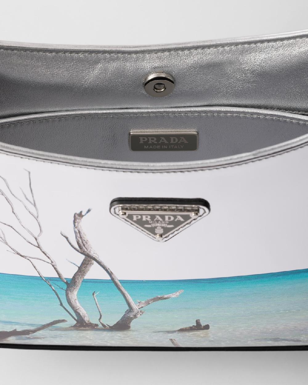 Prada Bolso bandolera Prada Cleo de piel cepillada estampada Precio ultrabajo