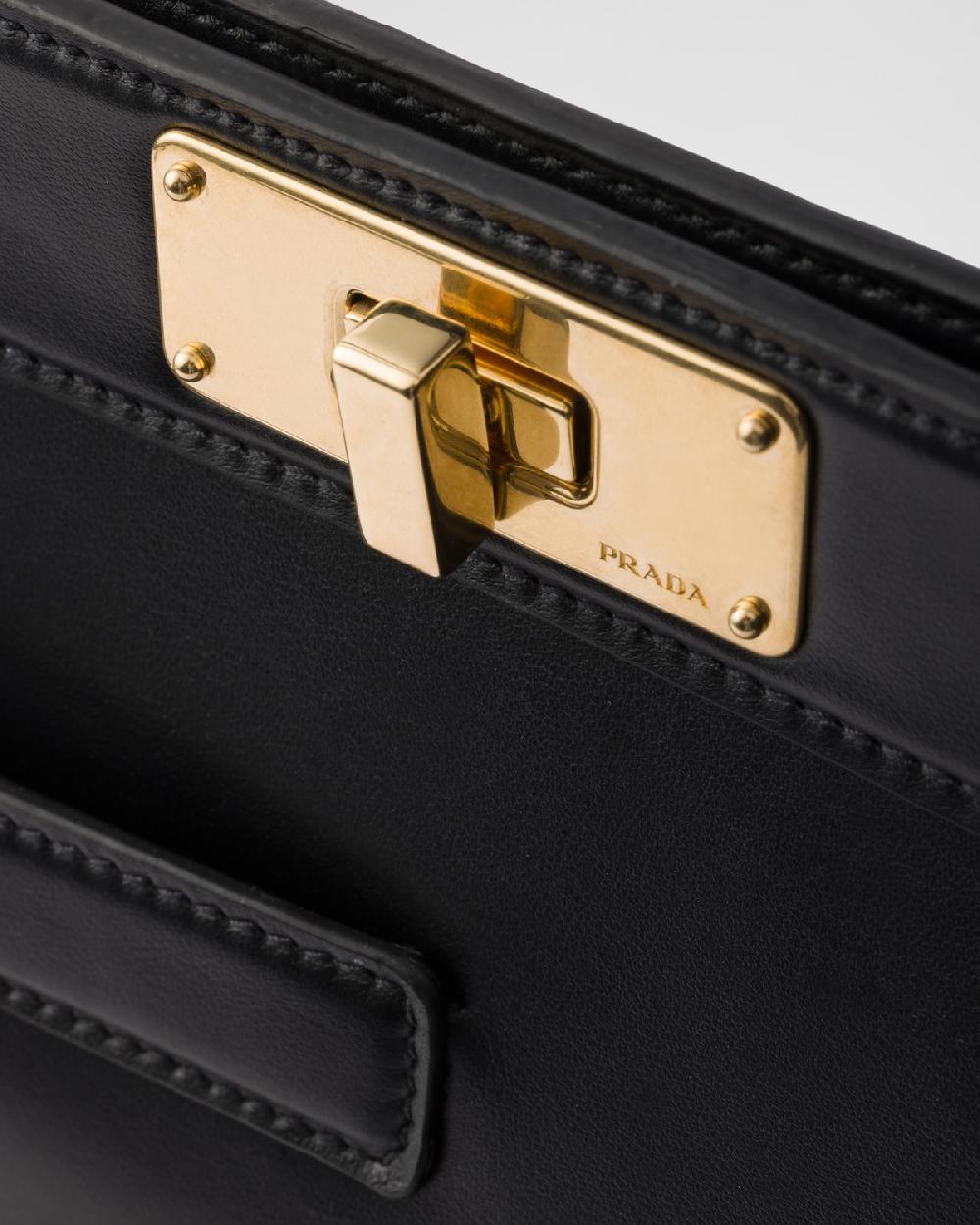Prada Bolso tote de piel grande Gran oferta