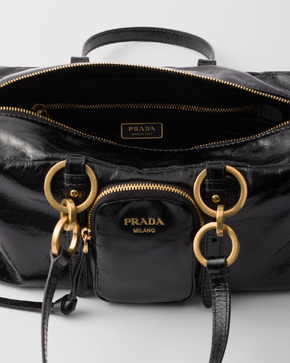 Prada Bolso Prada Dangle con asa de piel mediano Tienda