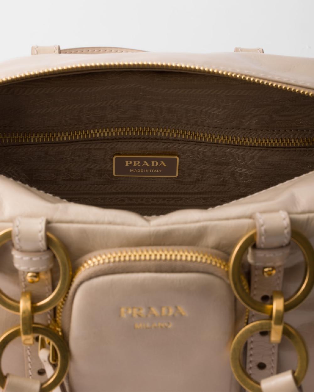 Prada Bolso Prada Dangle con asa de piel mediano Tienda