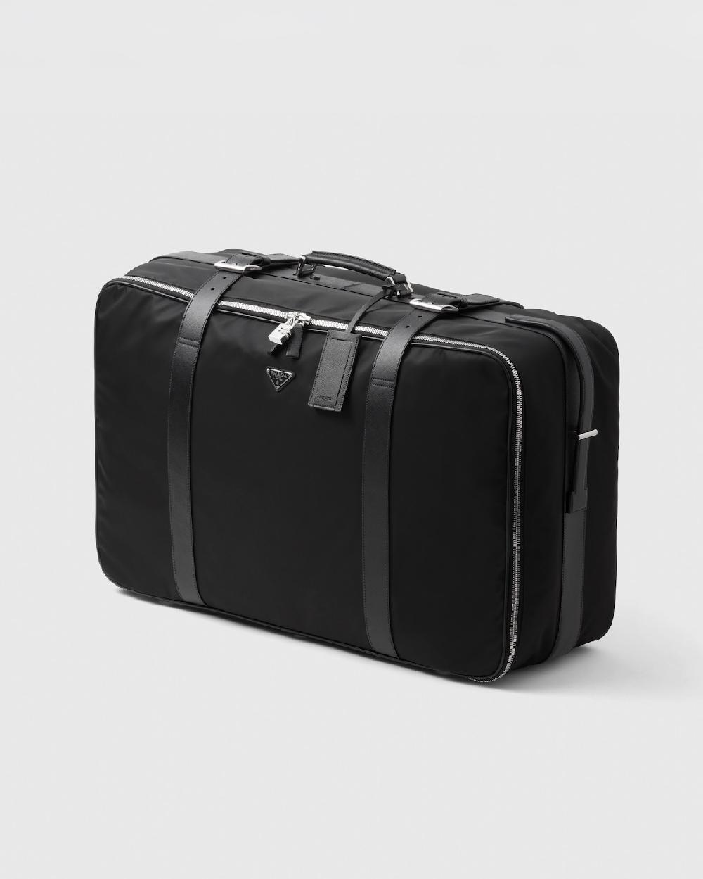 Prada Maleta de Re-Nylon y piel Saffiano Precio de fábrica