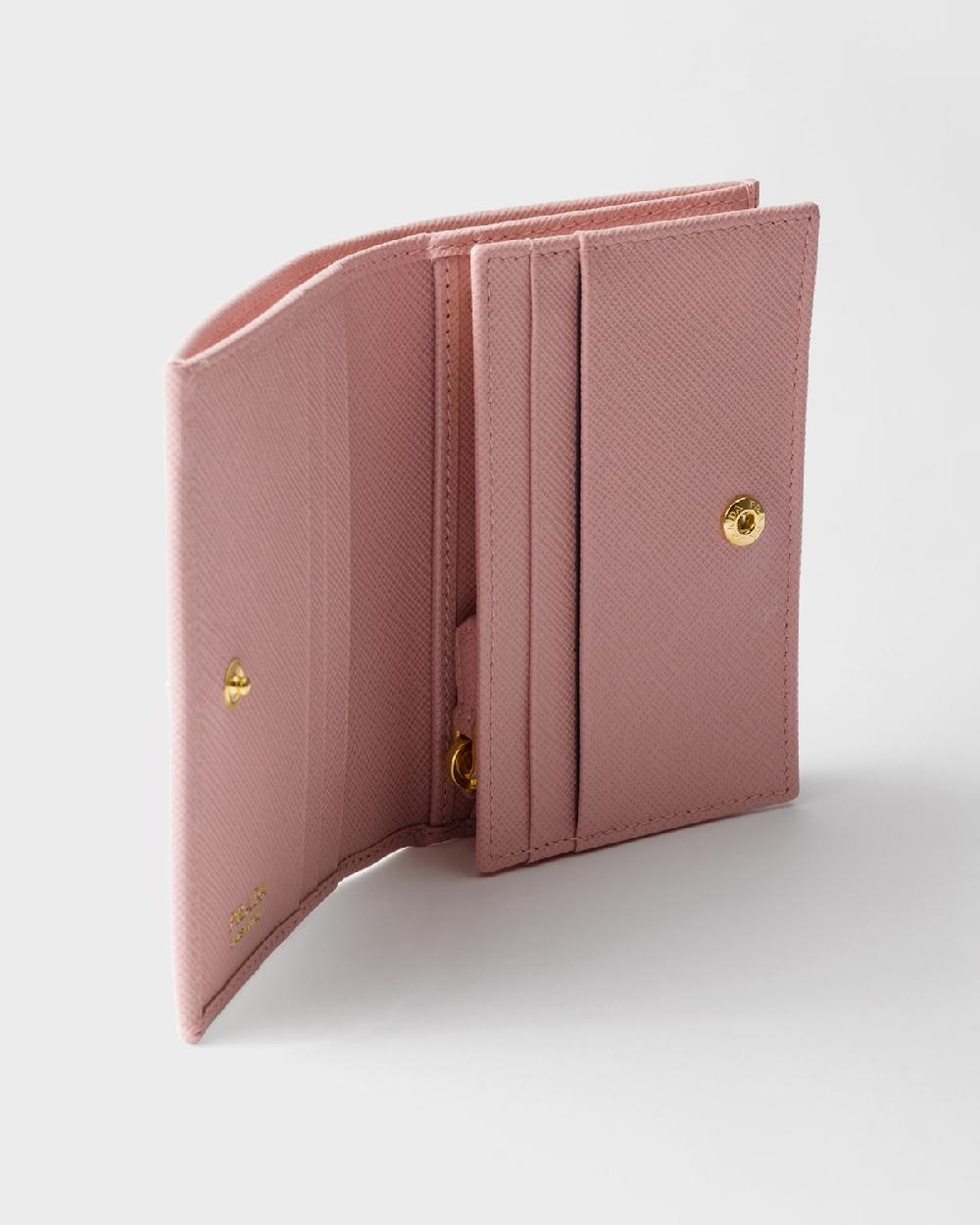 Prada Small Saffiano Leather Wallet Superdescuento
