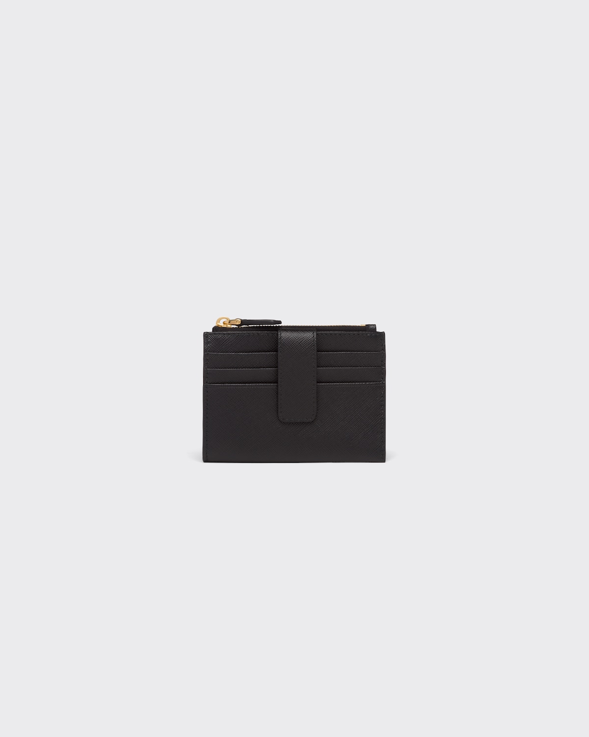 Prada Tarjetero de piel Saffiano En oferta